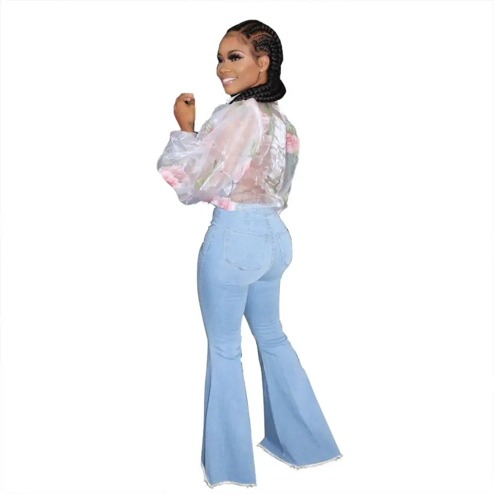 Butterfly Print Women Plus Size Denim Flared Pants Fashion Streetwear Skinny High Waist Autumn Winter Newest Bell-bottomed Jeans
Butterfly Print Women Plus Size Denim Flared Pants Fashion Streetwear Skinny High Waist Autumn Winter Newest Bell-bottomed Jeans