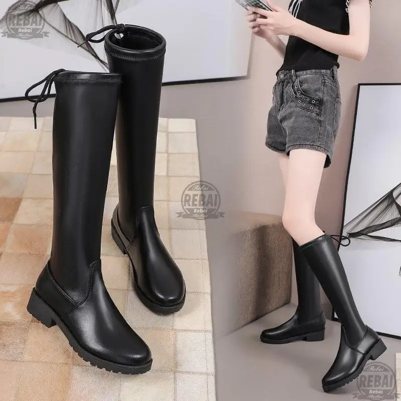 Autumn/Winter Boots Plush Inner Low-Heeled Comfortable PU Stretch Boots Sweet Square Heel Over-The-Knee Boots For Women 2021
Autumn/Winter Boots Plush Inner Low-Heeled Comfortable PU Stretch Boots Sweet Square Heel Over-The-Knee Boots For Women 2021