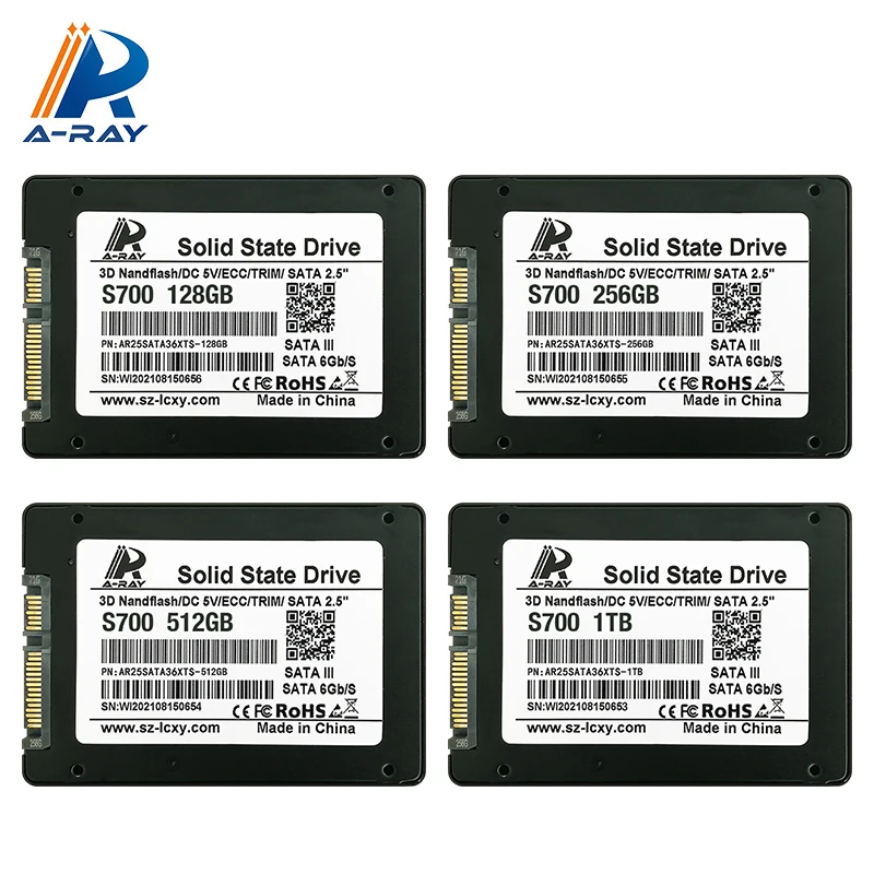HDD 2.5" SATA SSD 128GB 256GB 512GB 1TB SATAIII 120GB 240GB 480GB 960GB SSD Internal Disk Hard Drive for Laptop Desktop
HDD 2.5" SATA SSD 128GB 256GB 512GB 1TB SATAIII 120GB 240GB 480GB 960GB SSD Internal Disk Hard Drive for Laptop Desktop