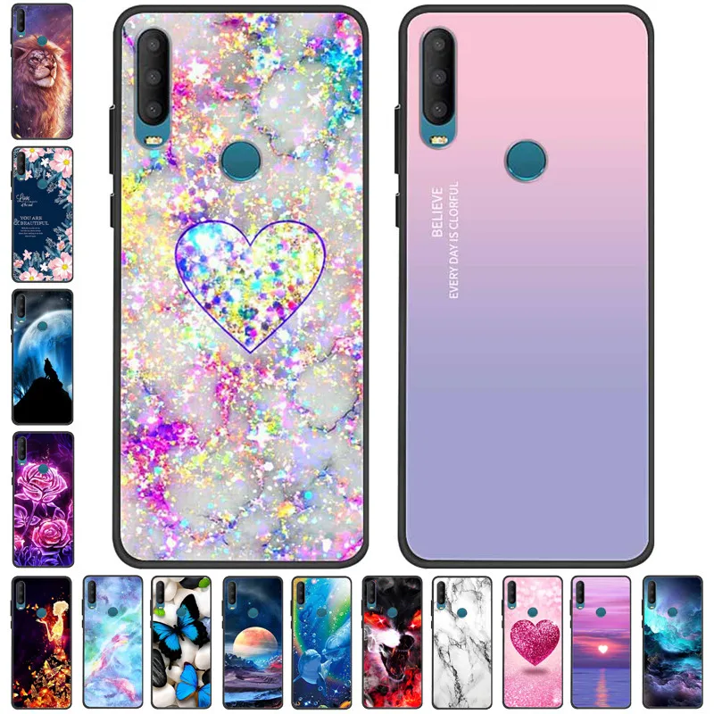 Для Alcatel 1S 2020 5028Y 5028D чехол для телефона силиконовый мягкий ТПУ задний s Funda Coque
