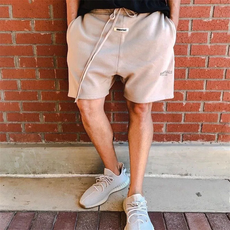 Sport Running Essentials Shorts 1:1 Cotton Summer Hip-hop Shorts Men/Women Reflective Fashion Trendy Brand Clothing Pants Male
Sport Running Essentials Shorts 1:1 Cotton Summer Hip-hop Shorts Men/Women Reflective Fashion Trendy Brand Clothing Pants Male