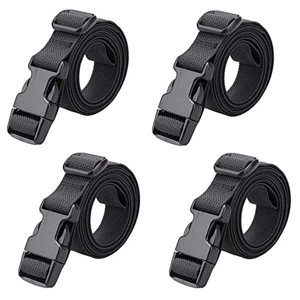 4pcs Black For Bag Luggage Straps Heavy Duty Accessories Tie Down Adjustable Belt Travel Non-Slip Packing Quick-release Buckle
4pcs Black For Bag Luggage Straps Heavy Duty Accessories Tie Down Adjustable Belt Travel Non-Slip Packing Quick-release Buckle