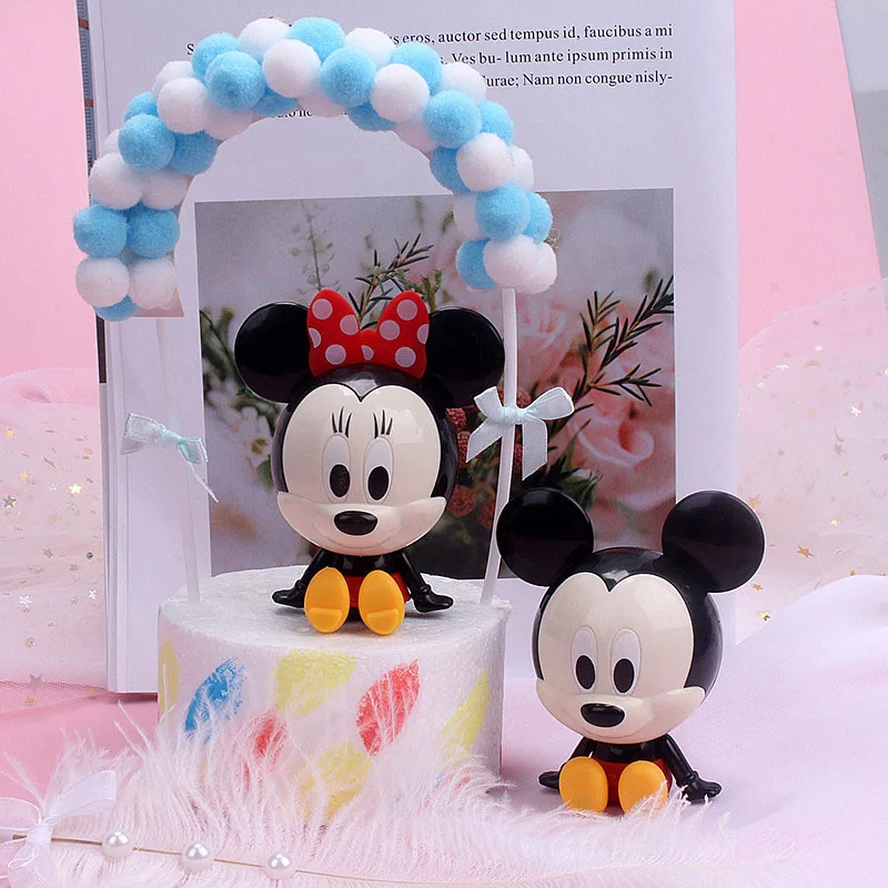 Disney Mickey Mouse Minnie Baking Cake Ornaments Decoration Cake Topper Baby Birthday Party Decoration Supplies Birthday Gift
Disney Mickey Mouse Minnie Baking Cake Ornaments Decoration Cake Topper Baby Birthday Party Decoration Supplies Birthday Gift