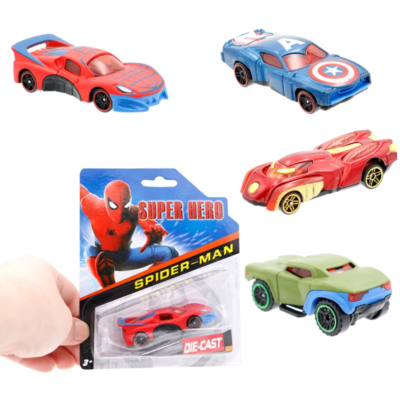 Newest Children Toys Car Marvel The Avengers Captain America Iron Man Hulk Spider Man Action Figure Car Model Toy Kids Boys Gif
Newest Children Toys Car Marvel The Avengers Captain America Iron Man Hulk Spider Man Action Figure Car Model Toy Kids Boys Gif
