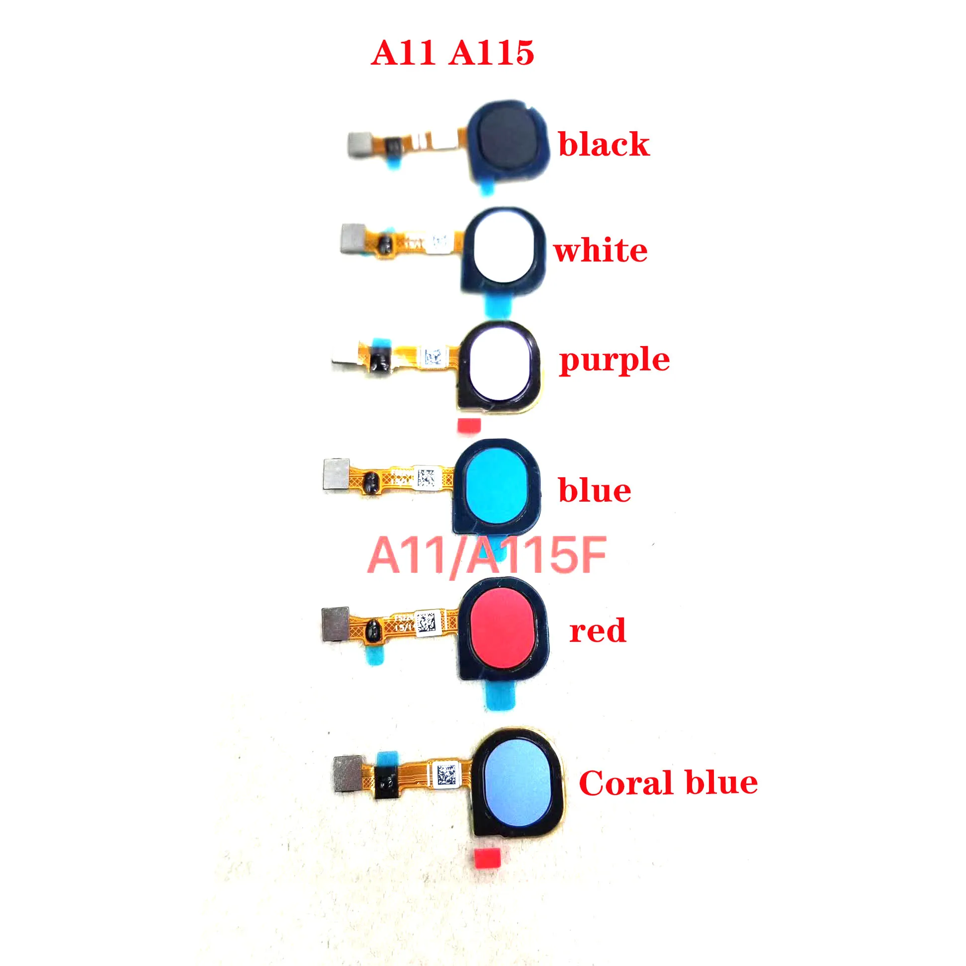 5pcs/lot Home Button For Samsung Galaxy A11 A115 touch ID Fingerprint Sensor scanner Flex cable Return Functions
5pcs/lot Home Button For Samsung Galaxy A11 A115 touch ID Fingerprint Sensor scanner Flex cable Return Functions