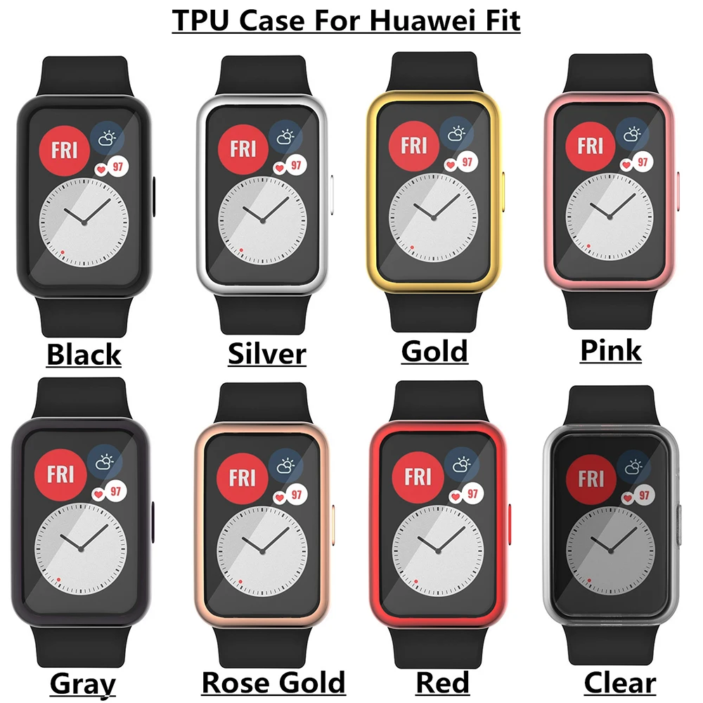 Мягкий защитный чехол из ТПУ с полным покрытием, рамка для Huawei Watch Fit, защитная пленка для Huawei fit, чехол из ТПУ для часов 2020
Мягкий защитный чехол из ТПУ с полным покрытием, рамка для Huawei Watch Fit, защитная пленка для Huawei fit, чехол из ТПУ для часов 2020