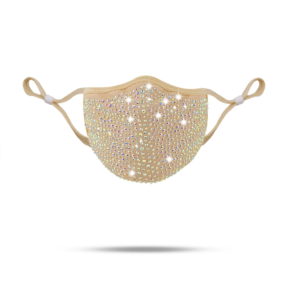 Women Luxurious Masquerade Rhinestone Mask Fashion Halloween Mardi Elastic Reusable Washable Festival Jewelry Party Face Cover
Women Luxurious Masquerade Rhinestone Mask Fashion Halloween Mardi Elastic Reusable Washable Festival Jewelry Party Face Cover