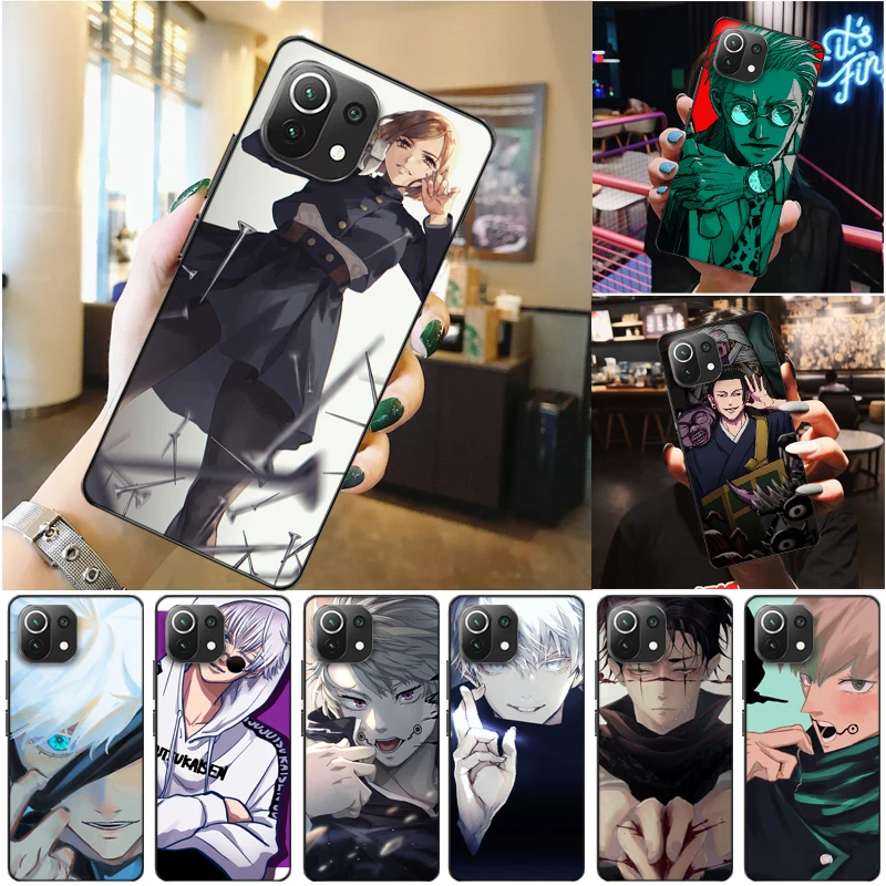 Jujutsu Kaisen Fushiguro Megumi Sukuna Satoru Gojo Yuji Itadori Phone Case For Xiaomi 11 Lite Pro Ultra Coque Cases Back Cover
Jujutsu Kaisen Fushiguro Megumi Sukuna Satoru Gojo Yuji Itadori Phone Case For Xiaomi 11 Lite Pro Ultra Coque Cases Back Cover
