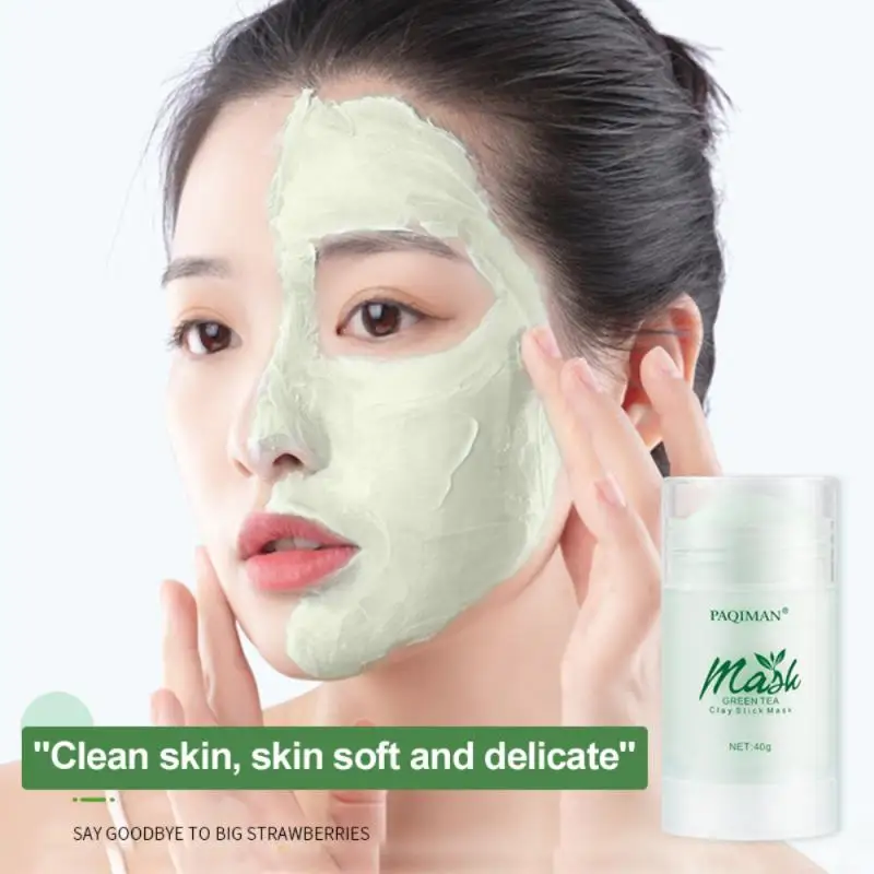 Cleansing Green Stick Green Tea Stick Mask Purifying Clay Stick Mask Oil Control Anti-acne Eggplant Skin Care Whitening TSLM1
Cleansing Green Stick Green Tea Stick Mask Purifying Clay Stick Mask Oil Control Anti-acne Eggplant Skin Care Whitening TSLM1