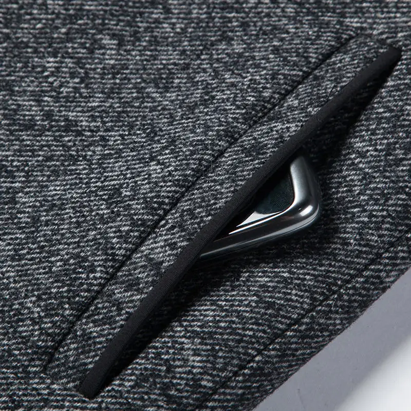 2020 New Arrival Winter Coat Men 60% Wool Thicked Trench Coat Men Grey Casual Mens Wool Coat High Quality Winter Long Jacket Men
2020 New Arrival Winter Coat Men 60% Wool Thicked Trench Coat Men Grey Casual Mens Wool Coat High Quality Winter Long Jacket Men