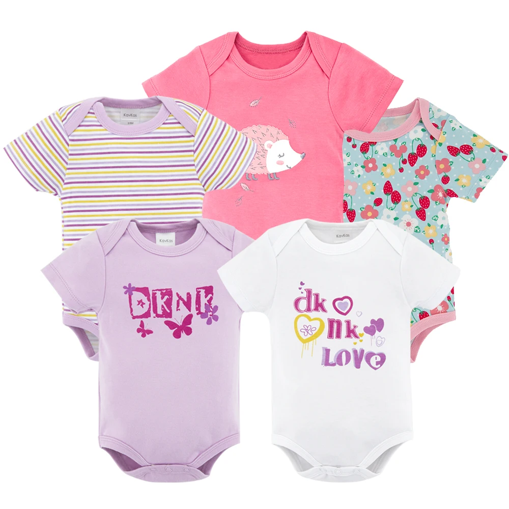 5pcs/lot Baby Girl Bodysuits Short Sleeve 100% Cotton Infant Body Clothing Sweet Baby Girl Cartoon Printed Jumpsuit Body suits
5pcs/lot Baby Girl Bodysuits Short Sleeve 100% Cotton Infant Body Clothing Sweet Baby Girl Cartoon Printed Jumpsuit Body suits