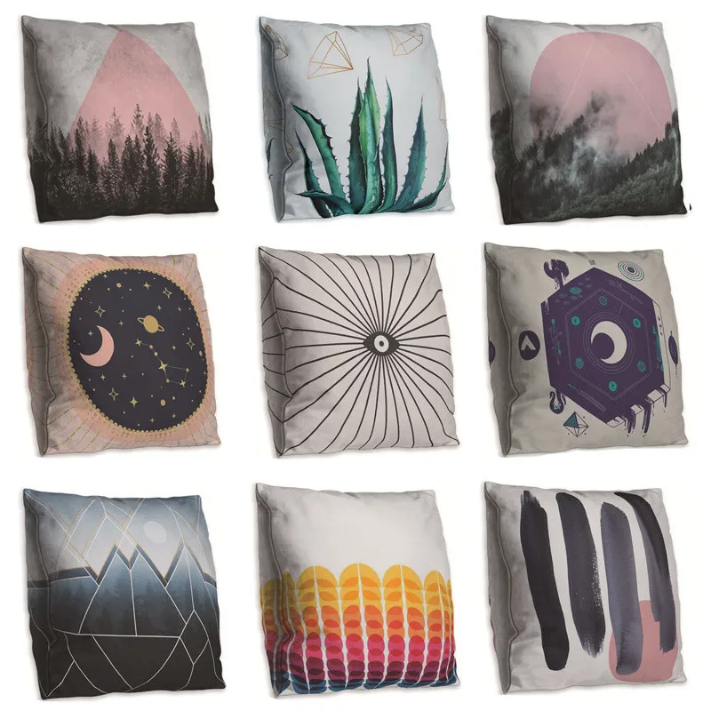45cm*45cm Geometric Pillow Case Waist Square Decorative Pillow Cover Polyester Poszewki na poduszki Pillowcases
45cm*45cm Geometric Pillow Case Waist Square Decorative Pillow Cover Polyester Poszewki na poduszki Pillowcases