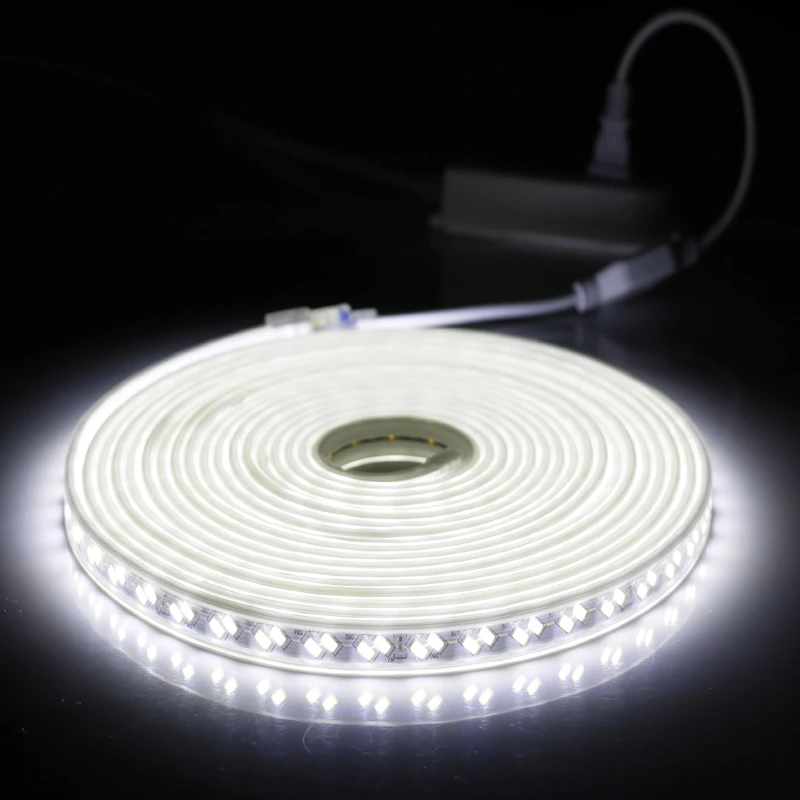 Super Bright Double Row LED Strip 220v Tv Backlight Living Room Decor Lighting Soft Lights Outdoor Waterproof LED Tape Light
Super Bright Double Row LED Strip 220v Tv Backlight Living Room Decor Lighting Soft Lights Outdoor Waterproof LED Tape Light