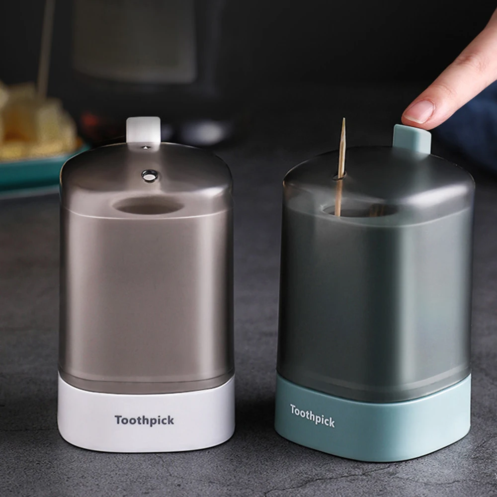 1pc Creative Automatic Pop-up Toothpick Holder Portable Toothpick Holder Container Restaurant Home Table Toothpick Storage Box
1pc Creative Automatic Pop-up Toothpick Holder Portable Toothpick Holder Container Restaurant Home Table Toothpick Storage Box