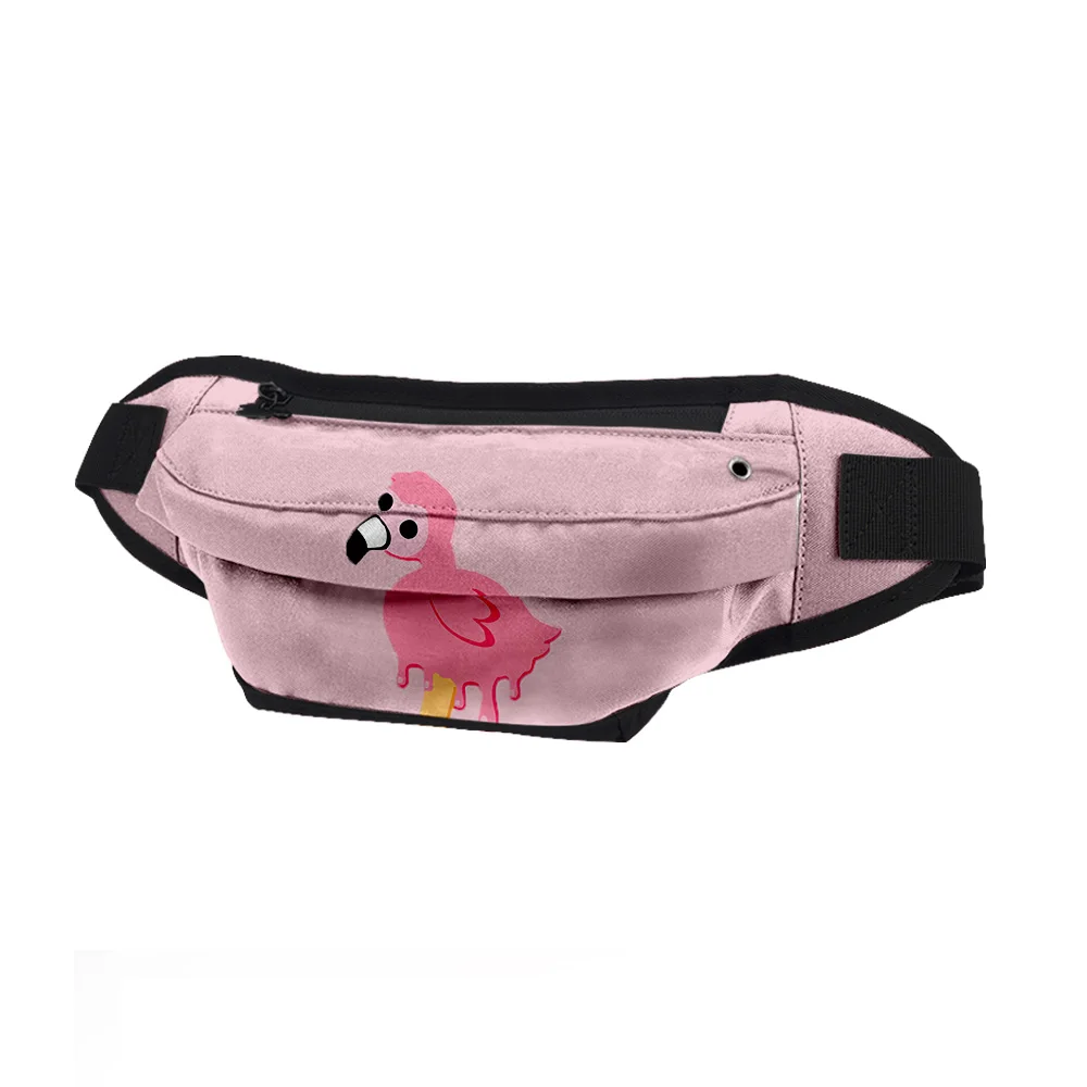 

Flim Flam Flamingo Sakura Men's And Women's Outdoor Sports Convenient Multifunctional Waterproof Waist Bag