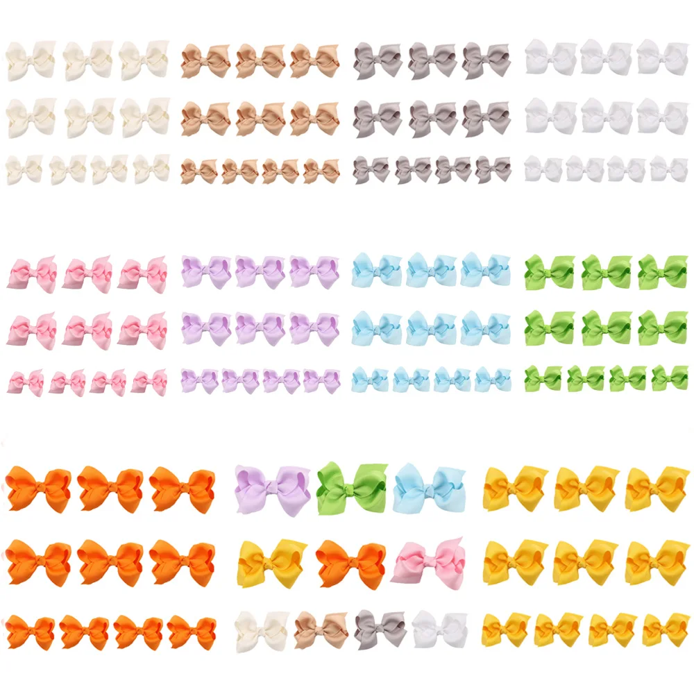 10 Packs Baby Girls Hairpins Solid Color Bows Ribbon Hair Clips Hair Accessories HATWO1002A
10 Packs Baby Girls Hairpins Solid Color Bows Ribbon Hair Clips Hair Accessories HATWO1002A