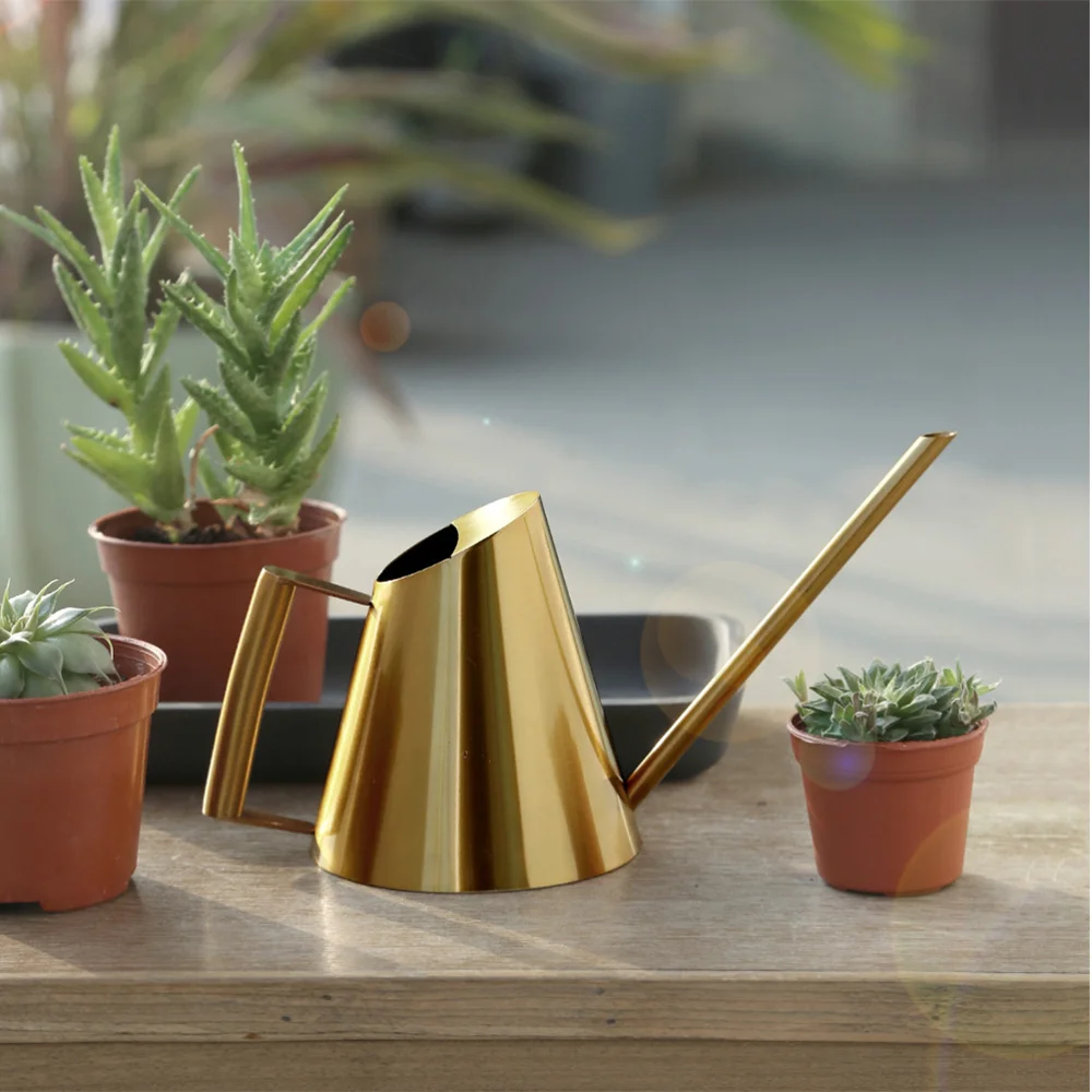 400ml Stainless Steel Watering Can Long Mouth Watering Kettle Succulent Watering Gardening Tool (Bronze)
400ml Stainless Steel Watering Can Long Mouth Watering Kettle Succulent Watering Gardening Tool (Bronze)