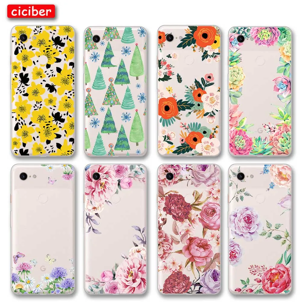 Color Floral Phone Case For Google Pixel 4 5 3 2 XL Cover for Pixel 3a 4a XL Soft Silicone TPU Shockproof protection Back Fundas
Color Floral Phone Case For Google Pixel 4 5 3 2 XL Cover for Pixel 3a 4a XL Soft Silicone TPU Shockproof protection Back Fundas