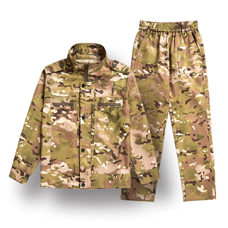 New Children Military Training Camouflage Suit Spring Autumn Boys Special Forces War Wolf Kindergarten Pupils Military Clothing
New Children Military Training Camouflage Suit Spring Autumn Boys Special Forces War Wolf Kindergarten Pupils Military Clothing