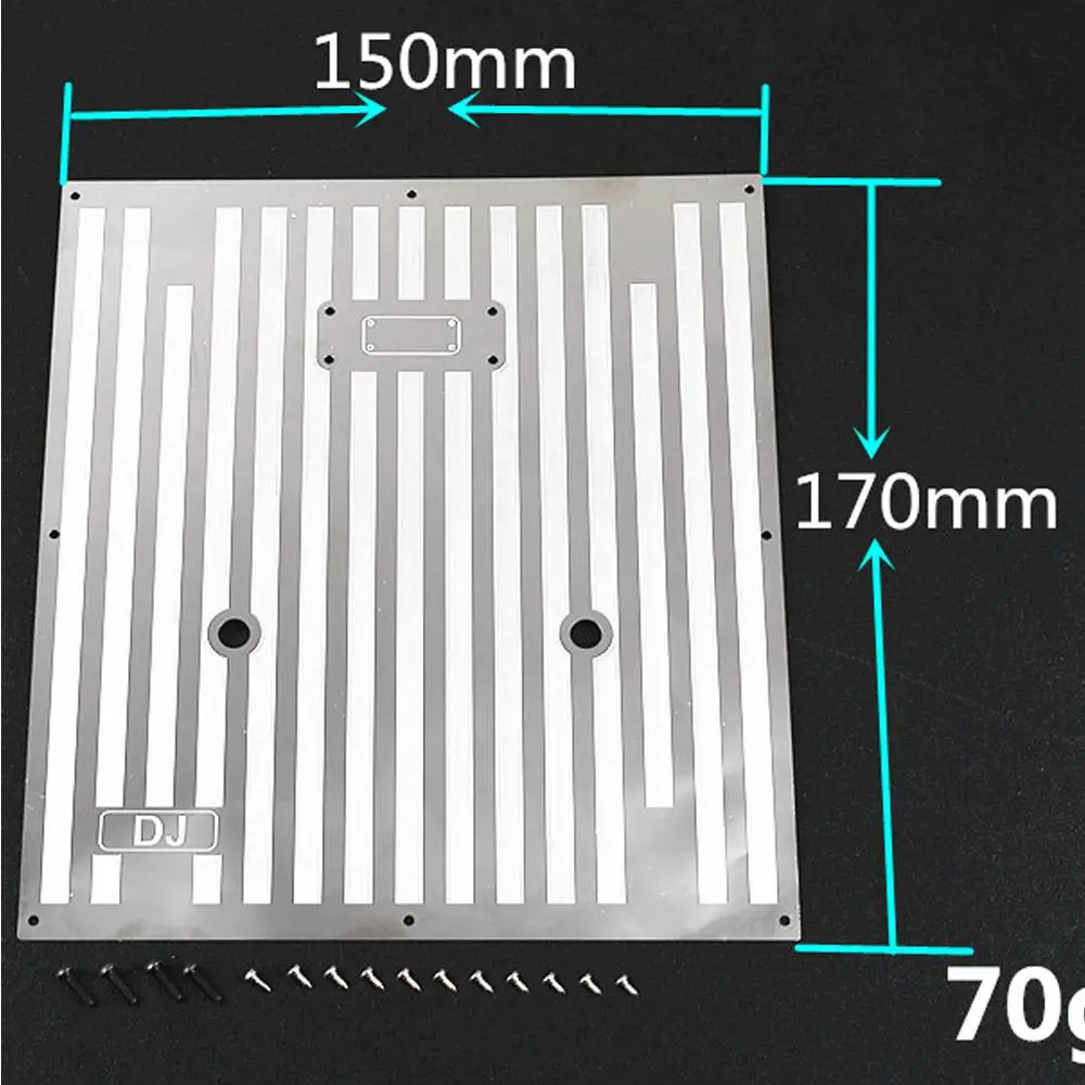 RCtown Stainless Steel Trunk Trim Plate with Spare Tire Mount for 1/10 TRAXXAS TRX6 G63 TRX4 G500 RC Car Modification Parts
RCtown Stainless Steel Trunk Trim Plate with Spare Tire Mount for 1/10 TRAXXAS TRX6 G63 TRX4 G500 RC Car Modification Parts