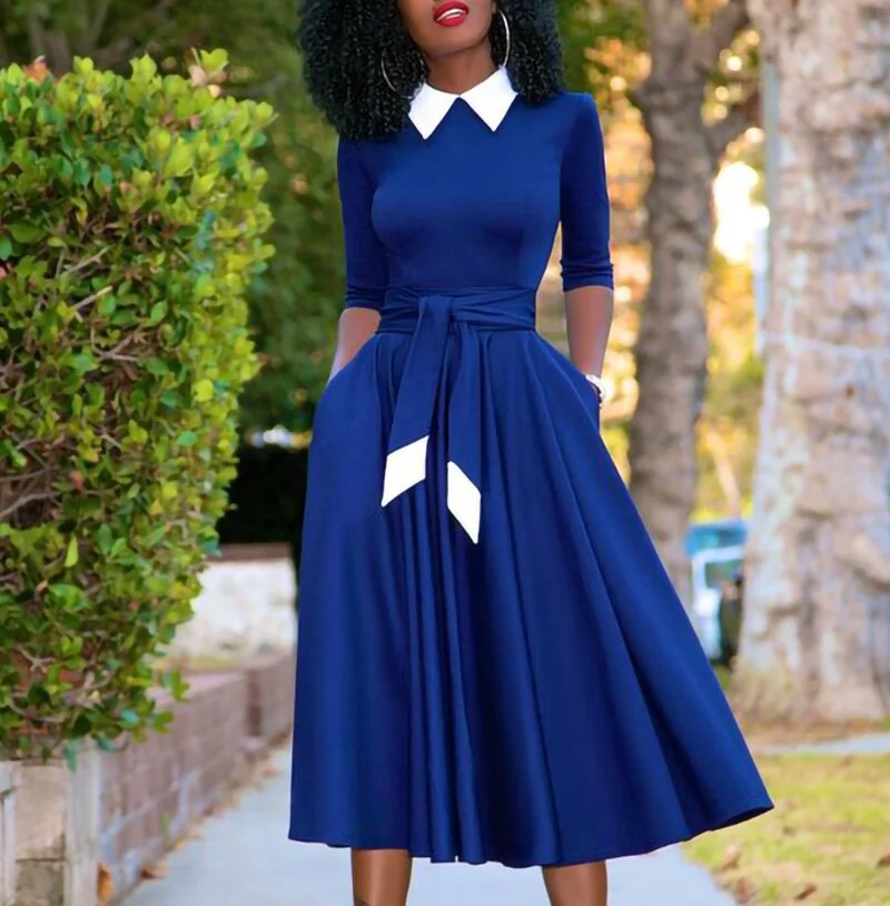 Женское платье с высокой талией и поясом, ТРАПЕЦИЕВИДНОЕ Плиссированное элегантное женское офисное классическое женское платье, платья 2021,...
Женское платье с высокой талией и поясом, ТРАПЕЦИЕВИДНОЕ Плиссированное элегантное женское офисное классическое женское платье, платья 2021,...