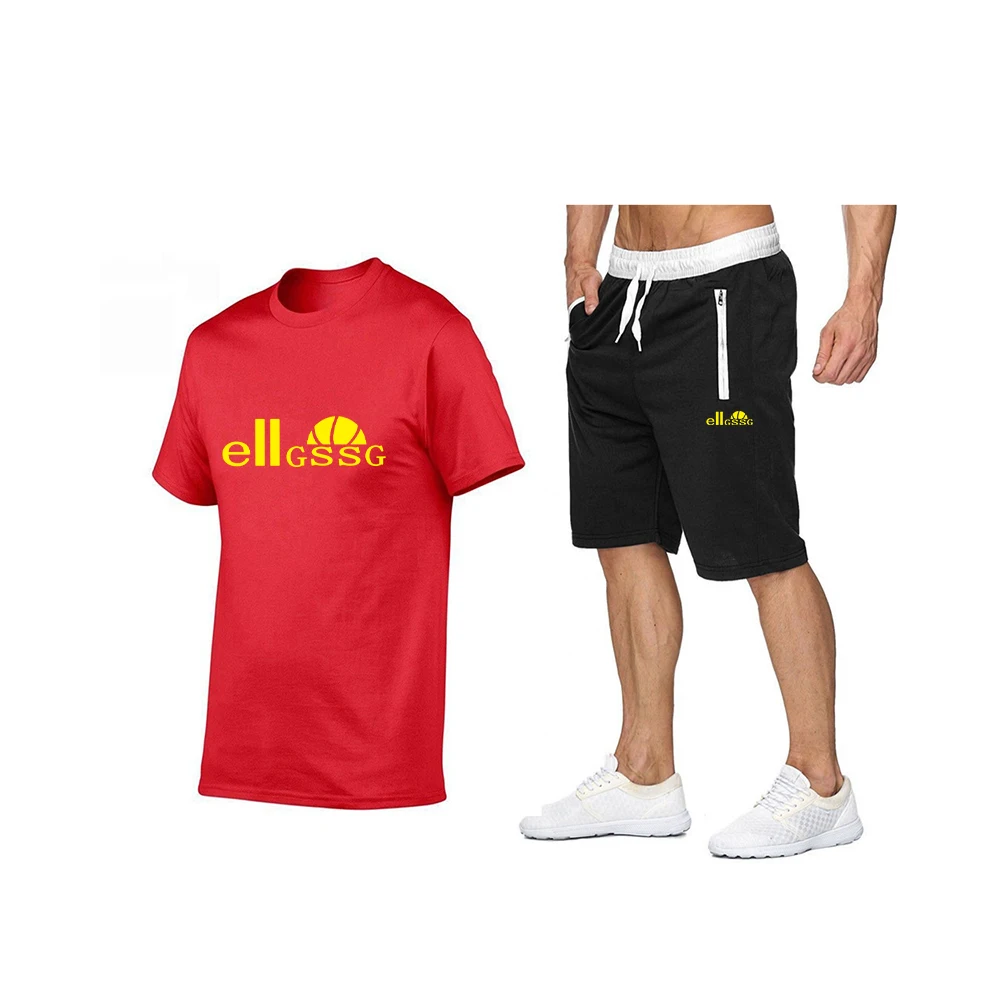 Short-sleeved suit sports shirts men's running shorts football fitness clothes men's 2-piece fitness clothes sportswear T-shirts
Short-sleeved suit sports shirts men's running shorts football fitness clothes men's 2-piece fitness clothes sportswear T-shirts
