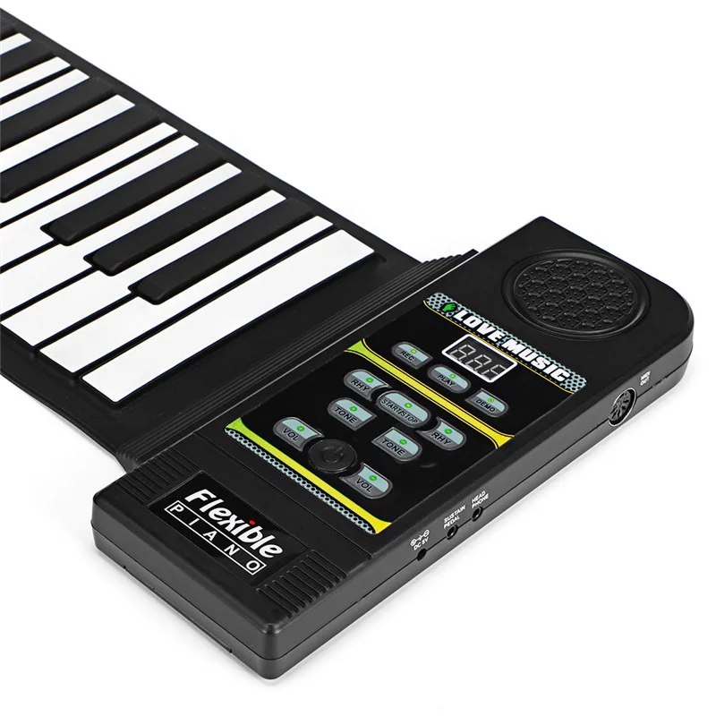 88 Standard Keys Foldable Portable Electronic Keyboard Roll Up Piano Musical Gift Birthaday Christmas For Beginners Adult Lover
88 Standard Keys Foldable Portable Electronic Keyboard Roll Up Piano Musical Gift Birthaday Christmas For Beginners Adult Lover