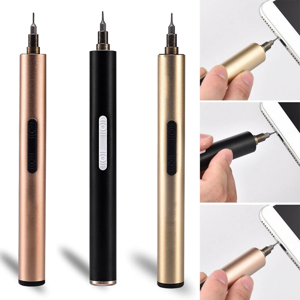 Mini Screwdriver Alloy Rechargeable Cordless Portable Electric Screwdriver Manual Automatic Dual-mode Phone Service Tool
Mini Screwdriver Alloy Rechargeable Cordless Portable Electric Screwdriver Manual Automatic Dual-mode Phone Service Tool