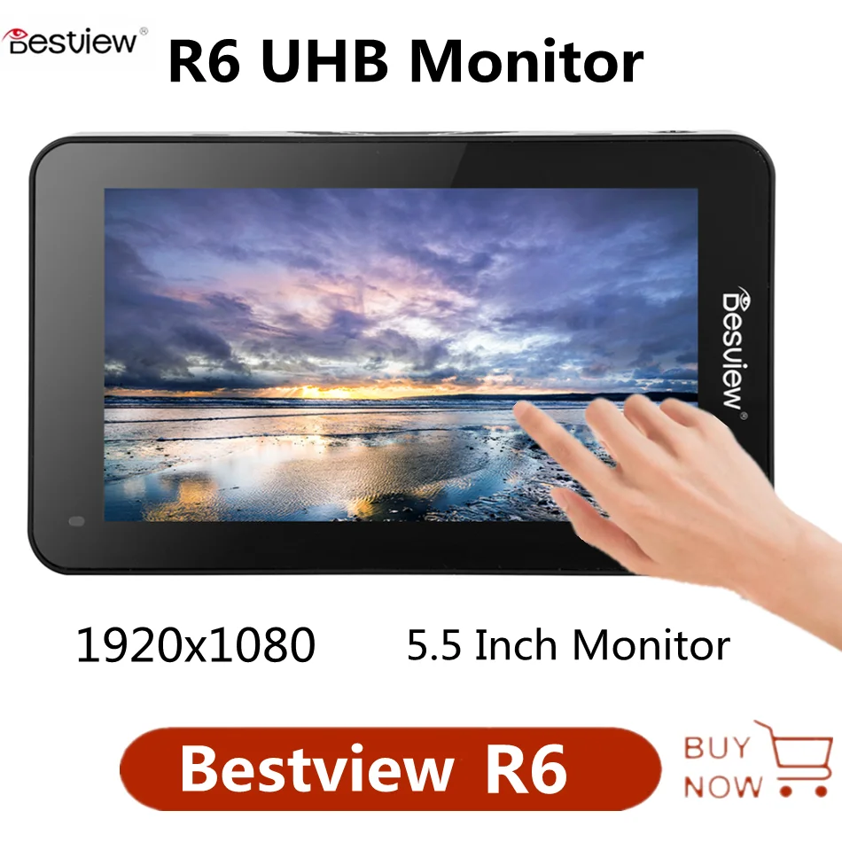 Desview R6 Monitor UHB 4K 5.5 Inch on Camera Field Monitor 1920x1080 3D LUT Touch Screen Monitor for DSLR Camera Bestview
Desview R6 Monitor UHB 4K 5.5 Inch on Camera Field Monitor 1920x1080 3D LUT Touch Screen Monitor for DSLR Camera Bestview