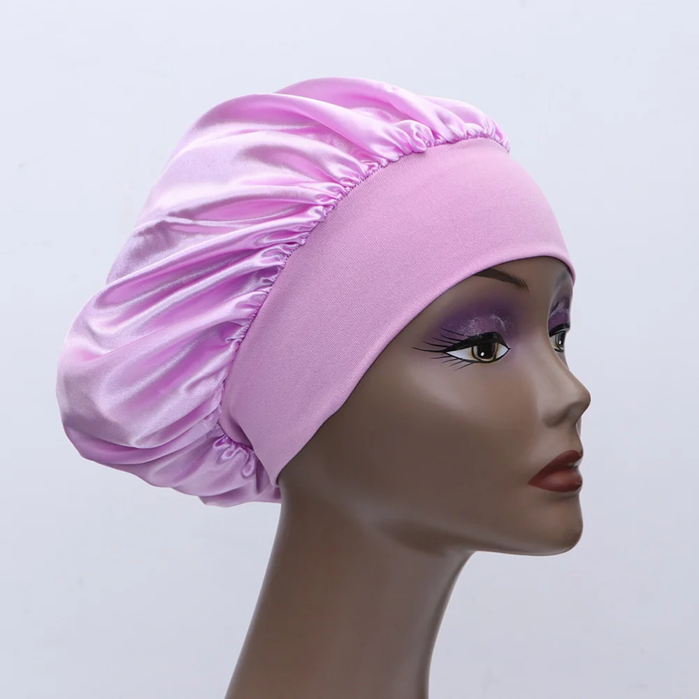 Wide Side Elastic Nightcap Satin Sleeping Cap Hair Loss Caps Chemotherapy Hats Beanie Cap with Elastic Band for and G
Wide Side Elastic Nightcap Satin Sleeping Cap Hair Loss Caps Chemotherapy Hats Beanie Cap with Elastic Band for and G