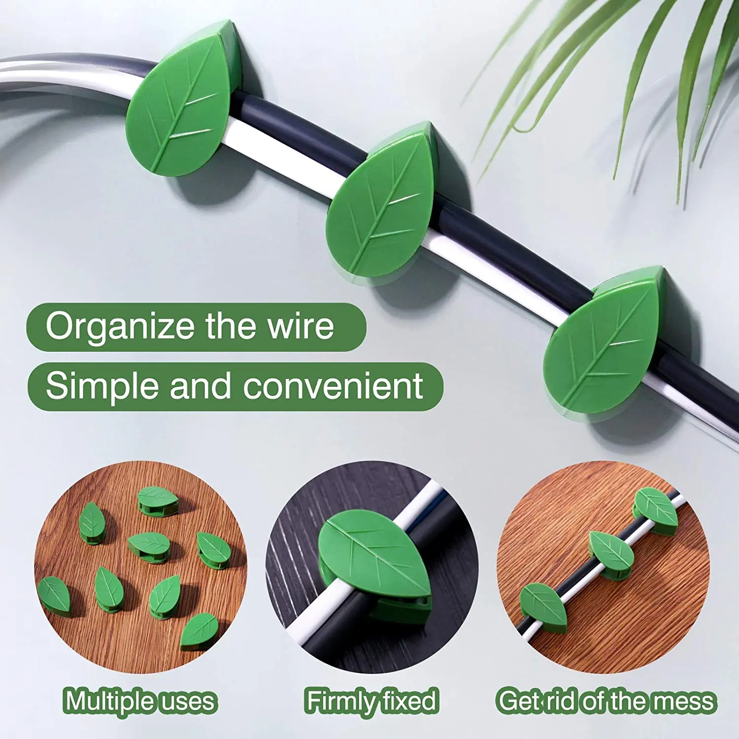 10PCS Plant Climbing Artifacts Fixing Clip Leaf Shape Self-Adhesive Invisible Garden Hook Support for Climbing Plants Traceless
10PCS Plant Climbing Artifacts Fixing Clip Leaf Shape Self-Adhesive Invisible Garden Hook Support for Climbing Plants Traceless