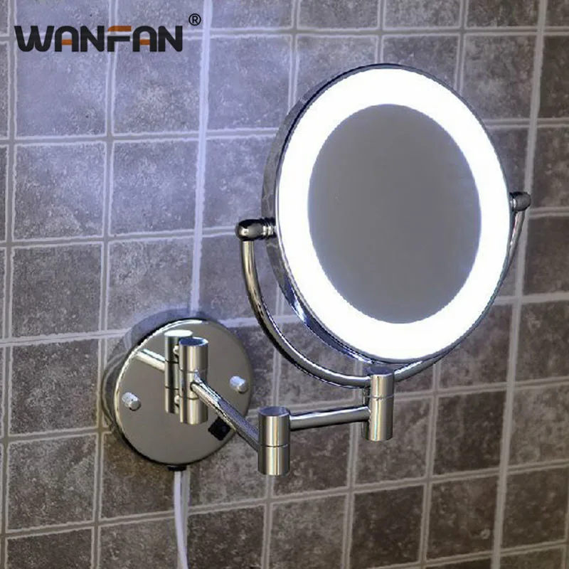 Фото Зеркала для ванной комнаты увеличительное зеркало латунное - купить