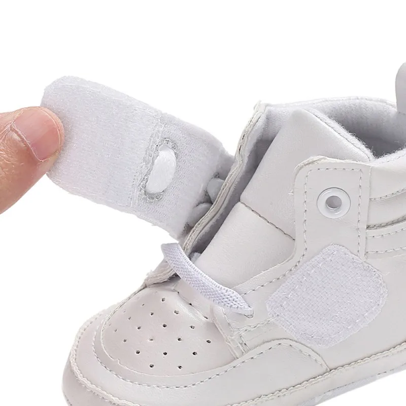 New Baby Boys Shoes Newborn Kids Sneakers High Top Solid Soft Sole First Walker Infant Toddler Antislip Prewalker Crib Shoe
New Baby Boys Shoes Newborn Kids Sneakers High Top Solid Soft Sole First Walker Infant Toddler Antislip Prewalker Crib Shoe