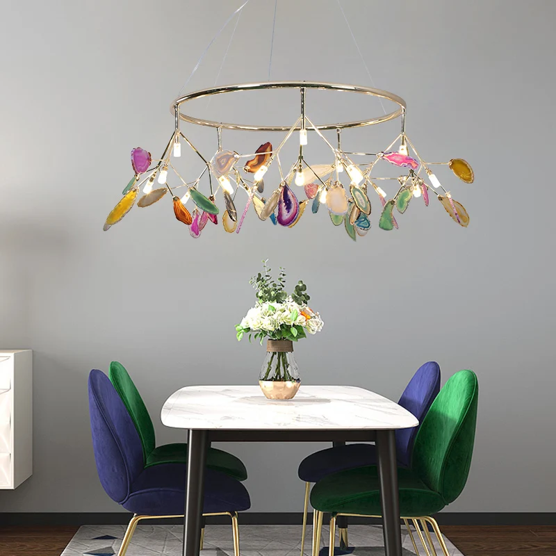 Nordic Luxury Agate Chandelier for Living Room Modern Home Decoration Branches Carnelian LED Chandelier Indoor Lighting Fixtures
Nordic Luxury Agate Chandelier for Living Room Modern Home Decoration Branches Carnelian LED Chandelier Indoor Lighting Fixtures
