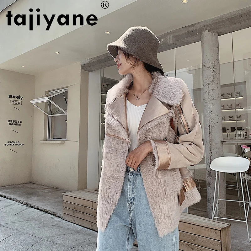 Tajiyane Winter Jacket Women 2002 Woman Real 100% Goat Wool Jackets Female Goat Skin Coats Luxury Clothes Mujer Parkas TN889
Tajiyane Winter Jacket Women 2002 Woman Real 100% Goat Wool Jackets Female Goat Skin Coats Luxury Clothes Mujer Parkas TN889