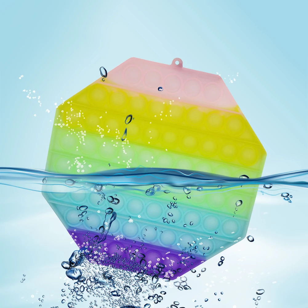 30x30cm Anti Stress Fidget Toys Rainbow Push Bubble 20x20cm Antistress Simple Dimple Sensory Toy To Relieve Autism
30x30cm Anti Stress Fidget Toys Rainbow Push Bubble 20x20cm Antistress Simple Dimple Sensory Toy To Relieve Autism