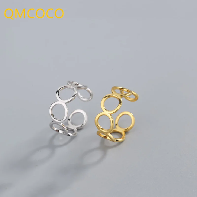 QMCOCO новые классические круглые кольца серебряного цвета для женщин индивидуальные простые с вырезами в стиле панк для вечерние винтажные д...
QMCOCO новые классические круглые кольца серебряного цвета для женщин индивидуальные простые с вырезами в стиле панк для вечерние винтажные д...