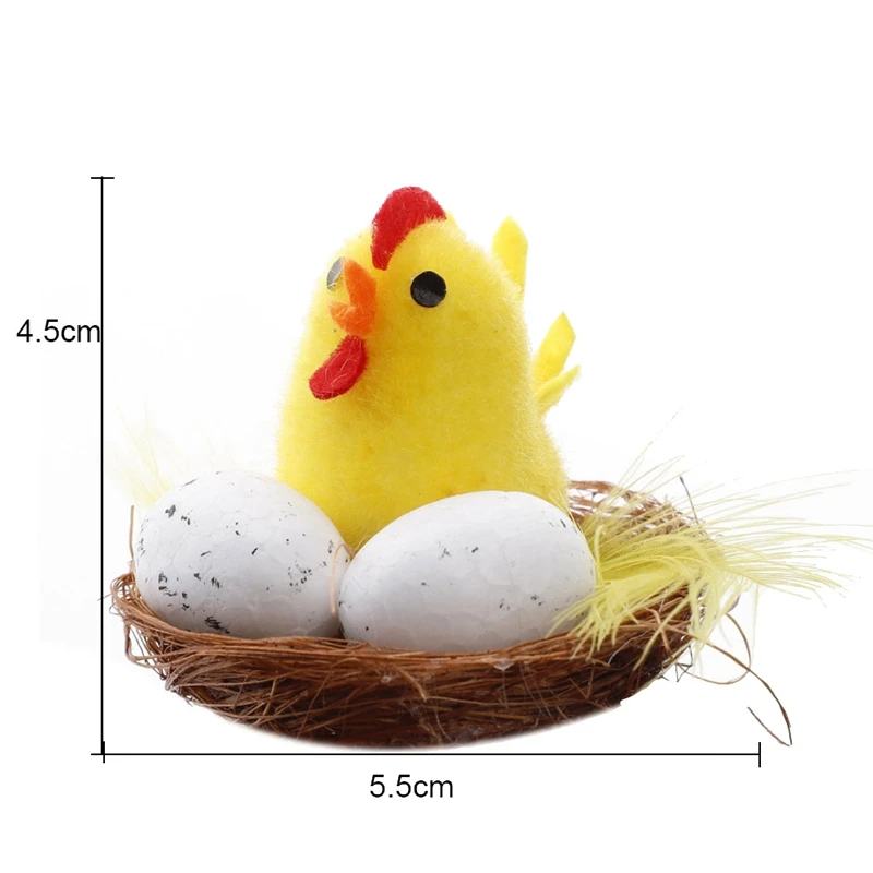 1 Box of 12Pcs Easter Chicks Easter Decoration Cute Chick Home Decoration Gift Box Mini Easter Chicks Decoration
1 Box of 12Pcs Easter Chicks Easter Decoration Cute Chick Home Decoration Gift Box Mini Easter Chicks Decoration