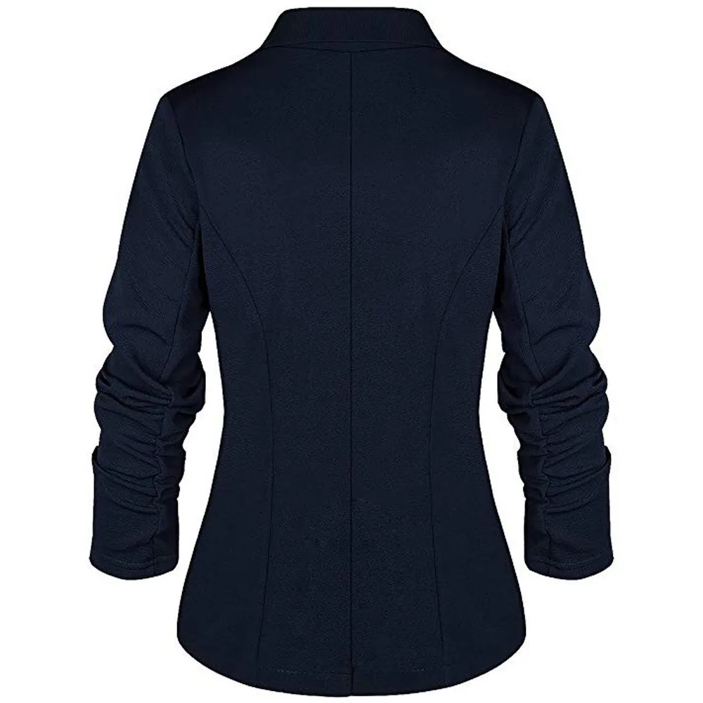 Classic Lady Suit Fashion Women OL Style Three Quarter Sleeve Cardigan Elegant Slim Suit Coat Women Turn Down Collar Jacket
Classic Lady Suit Fashion Women OL Style Three Quarter Sleeve Cardigan Elegant Slim Suit Coat Women Turn Down Collar Jacket