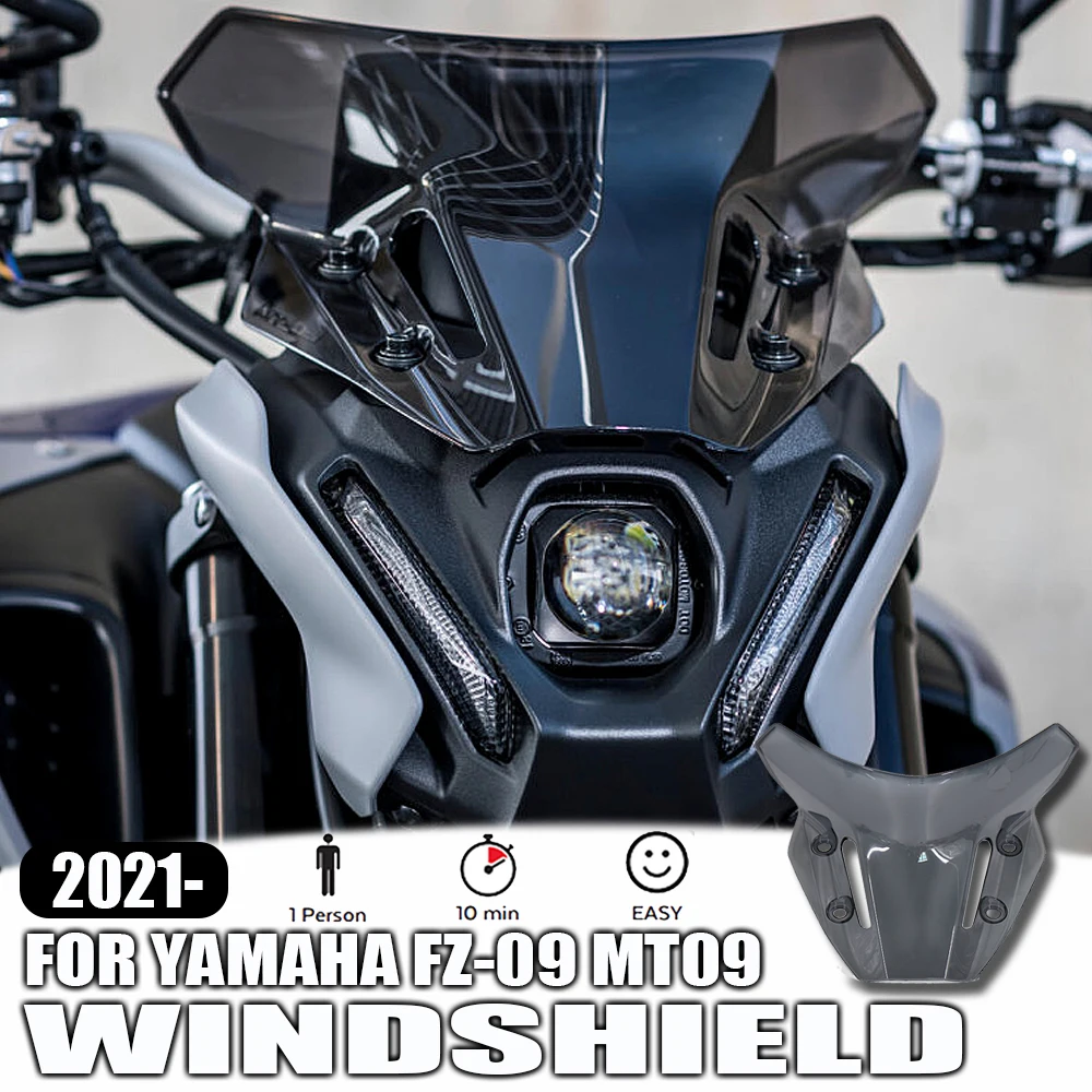 MT09 New Motorcycle Accessories Windshield Windscreen Deflector Fairing For Yamaha MT-09 MT 09 mt09 2021 2022
MT09 New Motorcycle Accessories Windshield Windscreen Deflector Fairing For Yamaha MT-09 MT 09 mt09 2021 2022