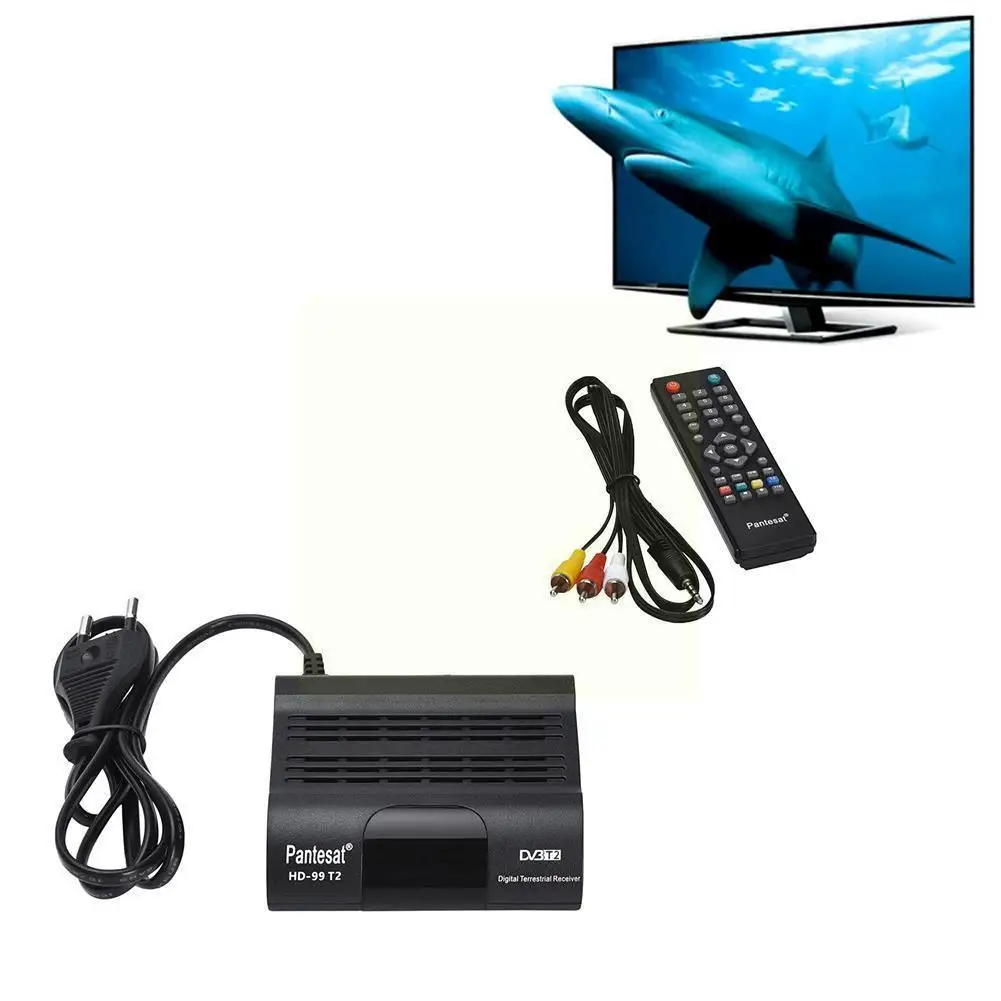Digital Tv Tuner H.265 Tv Receiver Full Dvb T2 Set 99 Top Set Box Top Tv Digital Hevc Receiver Fta Wifi Box Y3m0
Digital Tv Tuner H.265 Tv Receiver Full Dvb T2 Set 99 Top Set Box Top Tv Digital Hevc Receiver Fta Wifi Box Y3m0