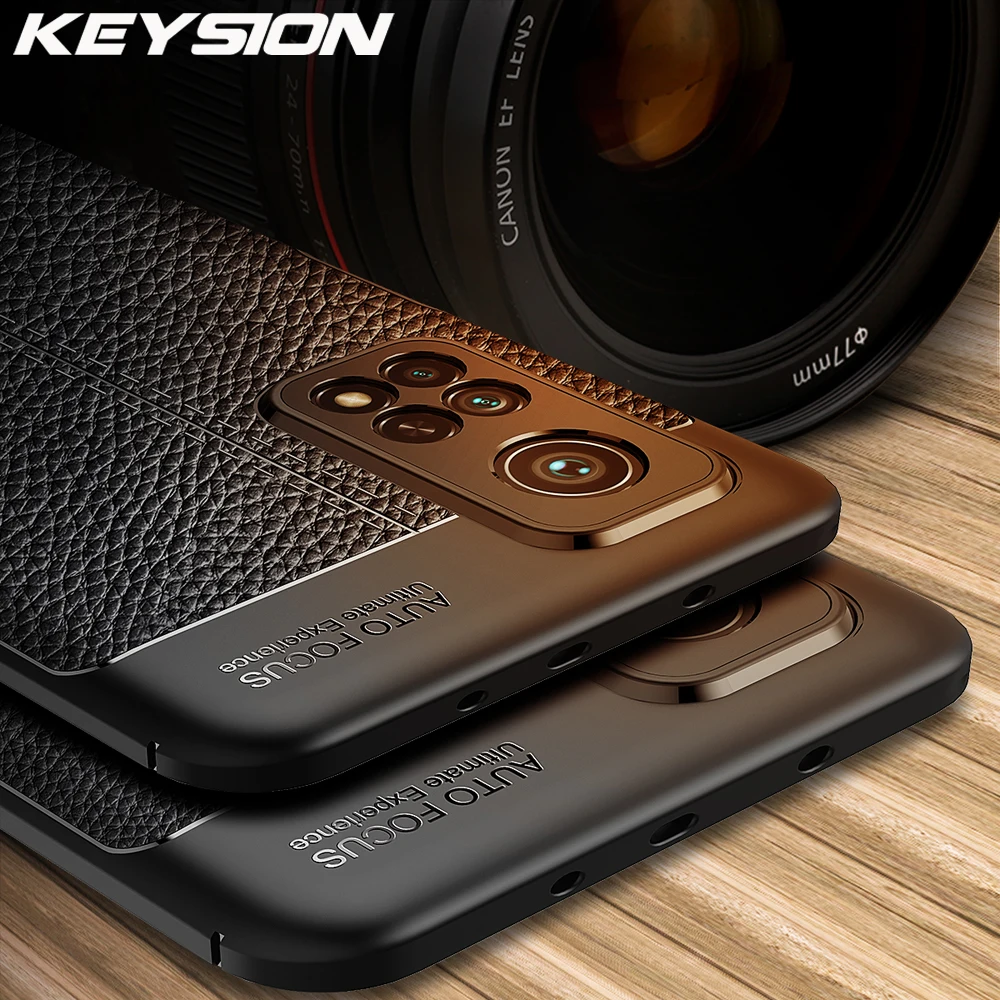 KEYSION Shockproof Case for Xiaomi Mi 10T 10T Pro 5G leather texture soft silicone Phone Back Cover for Xiaomi Mi 10T Lite
KEYSION Shockproof Case for Xiaomi Mi 10T 10T Pro 5G leather texture soft silicone Phone Back Cover for Xiaomi Mi 10T Lite