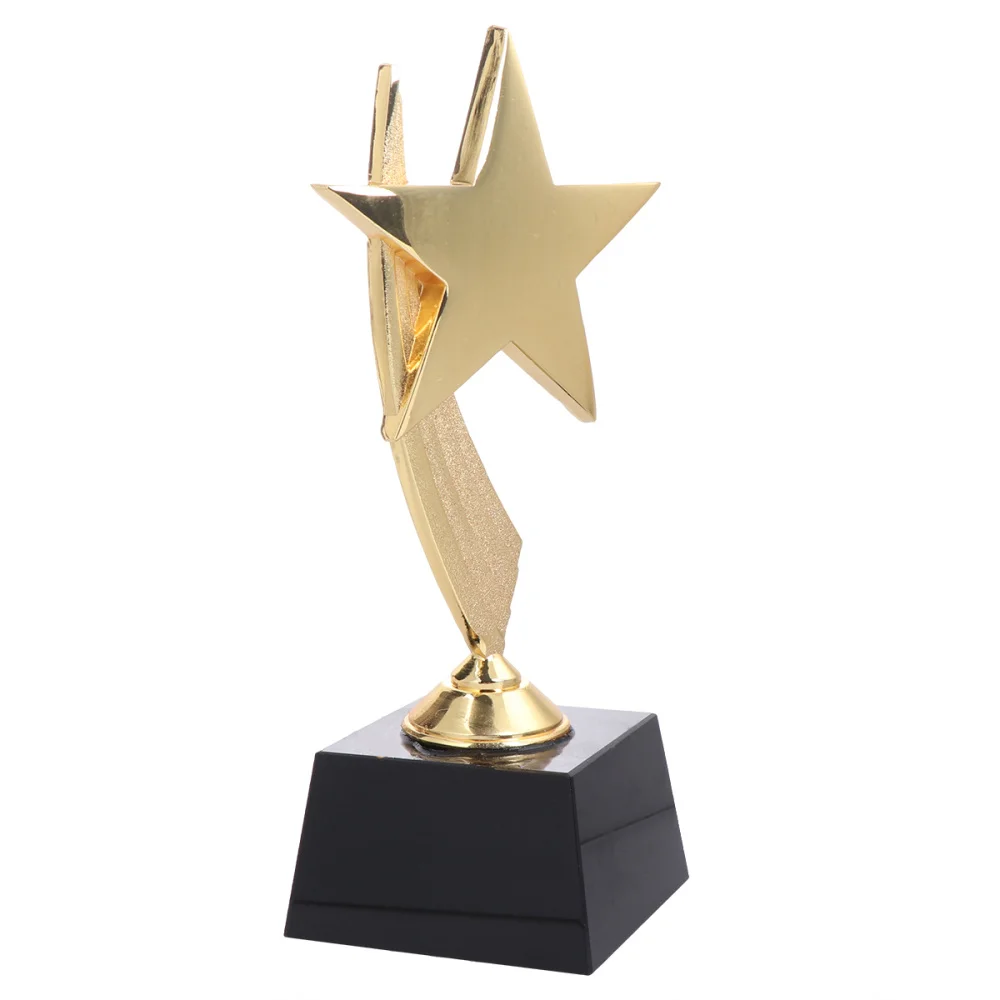 1PC Golden Star Design Award Trophy Resin Reward Prizes Decor Gift Awards Trophy for Sports Competition Games
1PC Golden Star Design Award Trophy Resin Reward Prizes Decor Gift Awards Trophy for Sports Competition Games
