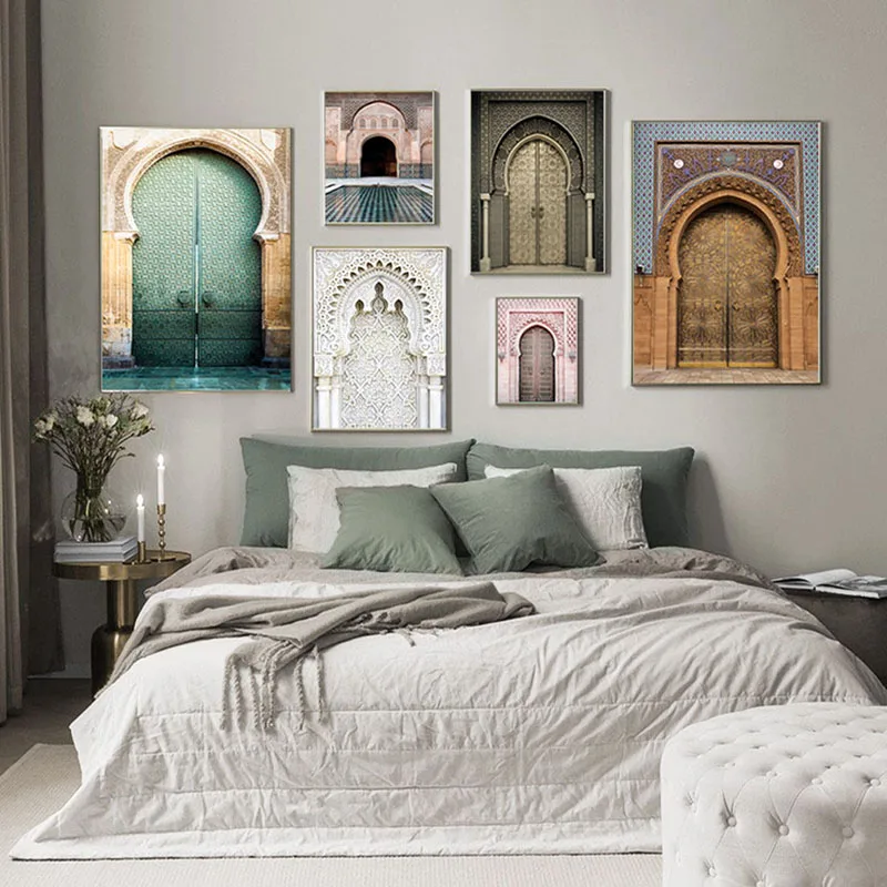 Moroccan Architecture Door Wall Art Canvas Painting Palace Nordic Poster Art Prints Wall Pictures For Living Room Unframed
Moroccan Architecture Door Wall Art Canvas Painting Palace Nordic Poster Art Prints Wall Pictures For Living Room Unframed