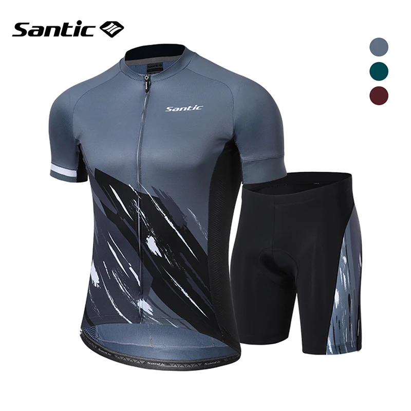 Santic Summer Cycling Jersey Set Men Quick Dry MTB Bicycle Clothing Short Sleeve Sports Bike Jersey Maillot Ciclismo Asian Size
Santic Summer Cycling Jersey Set Men Quick Dry MTB Bicycle Clothing Short Sleeve Sports Bike Jersey Maillot Ciclismo Asian Size