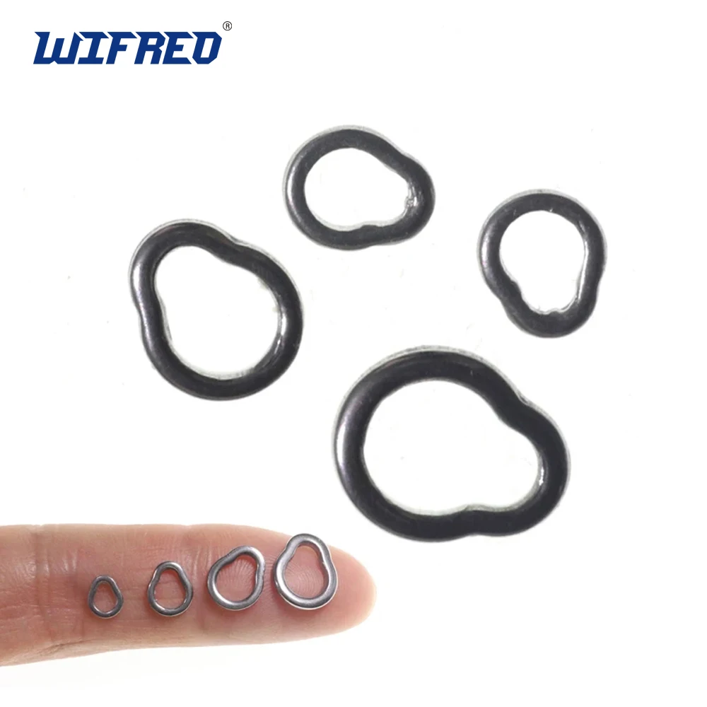 Wifreo 20pcs Saltwater Fishing Tackle Pear Shape Stainless Steel Solid Ring Assist Hook Connect Ring Saltwater Fishing Accessory
Wifreo 20pcs Saltwater Fishing Tackle Pear Shape Stainless Steel Solid Ring Assist Hook Connect Ring Saltwater Fishing Accessory