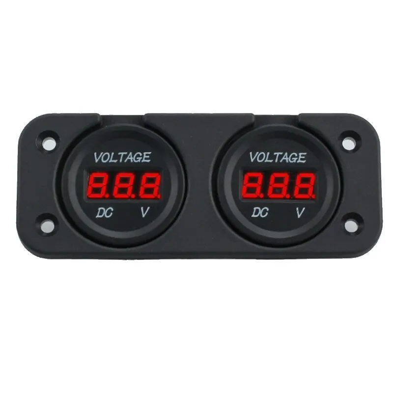 Водонепроницаемый Автомобиль Мотоцикл DC6V-30V светодиодный Панель цифровой Напряжение метр Дисплей вольтметр Водонепроницаемый светодиодн... 
Водонепроницаемый Автомобиль Мотоцикл DC6V-30V светодиодный Панель цифровой Напряжение метр Дисплей вольтметр Водонепроницаемый светодиодн...