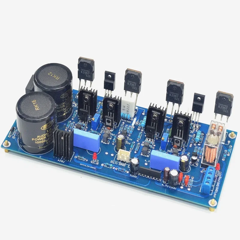 V21 Field Effect Tube Power Amplifier Board 100W*2 Fever leLvel HIFI High Power Dual Channel Stereo Finished Board
V21 Field Effect Tube Power Amplifier Board 100W*2 Fever leLvel HIFI High Power Dual Channel Stereo Finished Board