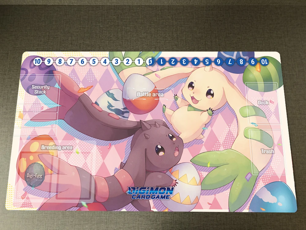 Digimon Playmat Anime CCG DTCG Mat Terriermon Lopmon Trading Card Game Mat & Zones & Bag Anti-slip Rubber Pad Mousepad 60x35cm
Digimon Playmat Anime CCG DTCG Mat Terriermon Lopmon Trading Card Game Mat & Zones & Bag Anti-slip Rubber Pad Mousepad 60x35cm