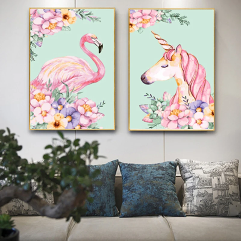 Painting By Number DIY Pictures By Numbers Flamingos and Unicorns Drawing On Canvas Hand Painted Paintings Art Home Decoration
Painting By Number DIY Pictures By Numbers Flamingos and Unicorns Drawing On Canvas Hand Painted Paintings Art Home Decoration